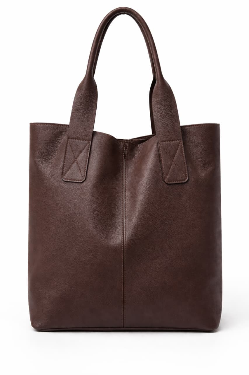 Bolsa Sacola Beg em Couro Legítimo