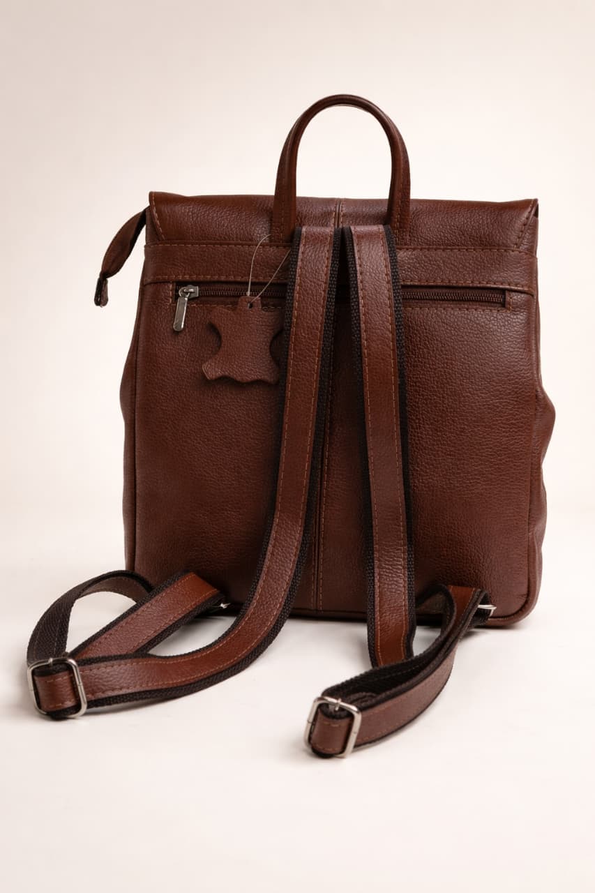 Mochila de couro