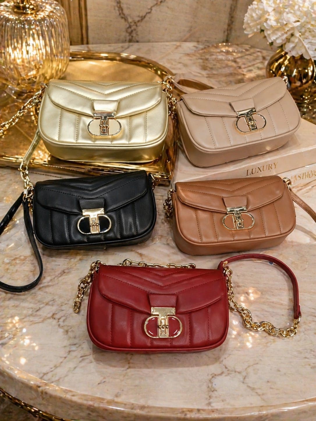 Bolsas inspiração incrível matelacer sintético pu