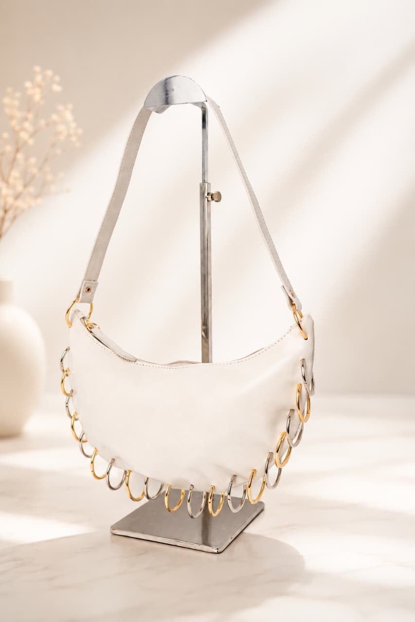 Bolsa inspiração, em couro sintético pu